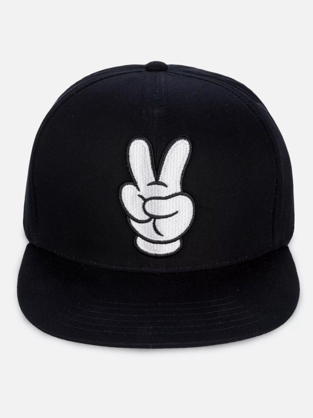 Mickey Mouse Peace Sign Baseball Cap for Adults –